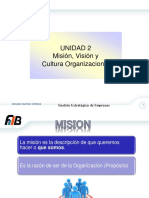 Unidad 2 Misión, Visión y Cultura Mega V 7 10 2020