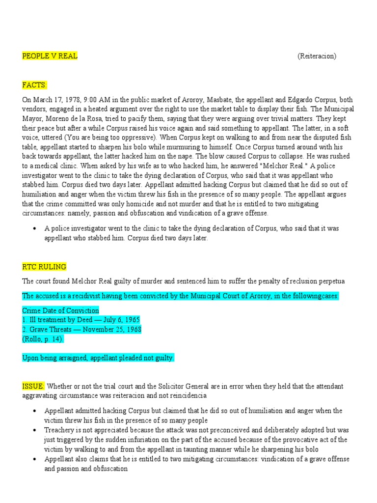 Reiteracion vs. Reincidencia in Law | PDF | Crimes | Crime & Violence