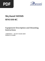 MDMS - RNU4M8C Description Mounting Instructions