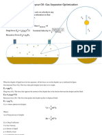 Newton's Law of Motion For Oil-Gas Separator Optimization