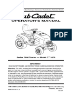 Operators Manual 3200 GT