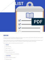 Checklist de Ebook