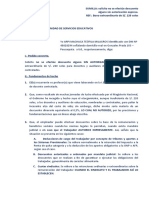 Solicitud para Evitar Descuento de Bono de 220 Soles Julio 2023.