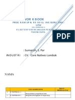 Wor K Book:: Sumarsih, S. Par IN DUST R I: CV. Core Natives Lombok