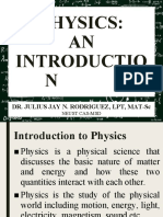 Unit 1. Introduction Units and Measurements