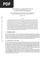 Neural Operator Graph Kernel Network For Partial Differential Equations