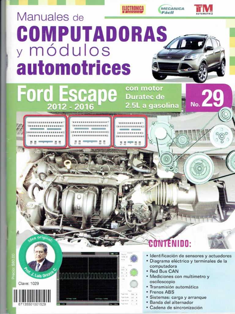 FORD ESCAPE MAINTENANCE SCHEDULE PDF visual data 4