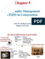 Total Quality Control Management TQM