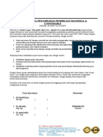 Form Berita Acara Addendum Material & Consumable