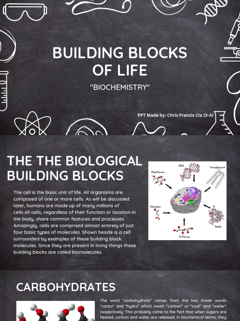 Building Blocks of Life (Carbs To Glycosidic) | Download Free PDF