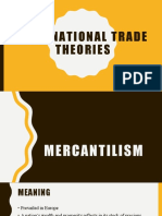Module II. Trade Theories