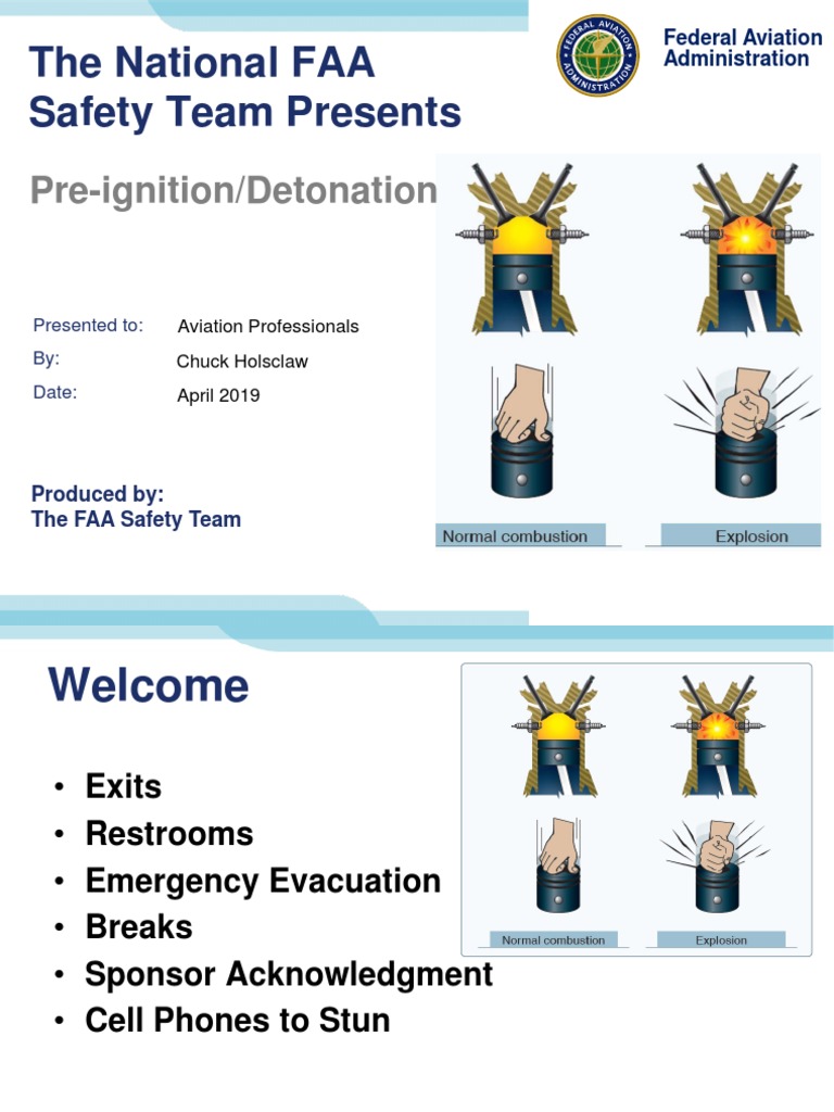 Pre-Ignition vs. Detonation in Aviation | PDF | Internal Combustion ...