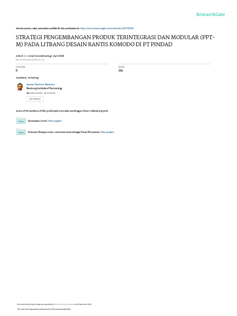 Strategi Pengembangan Rantis Komodo | PDF | Bisnis | Seni