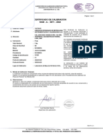 Sgm-A-0871-2022 Servicios Integrales de Metrologia Instrumentacion y Calibración Pesa 5 KG Si-020