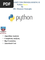 EEB 435 Python LECTURE 3