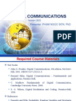 Lesson - Chapter 1-1 - Overview of Digital Communication