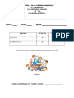 Examen Diagnostico 6to