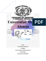 Universidad Miguel Alemán: División Reynosa Facultad de Derecho Y Ciencias Sociales