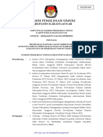 KPT 105 THN 2013 TTG Penetapan Daftar Calon Sementara Anggota DPRD