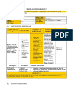 3° - Sesion de Aprendizaje - 7 - Secundaria