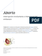 Aborto - Wikipedia, La Enciclopedia Libre