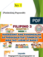 Filipino 3 q1 Week 1 (Day 1-4)