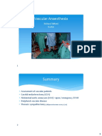 Review Course Vascular - Anaesthesia