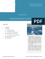 Chemical Hazards in Food Safety