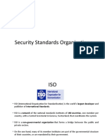Security Standards Organizations