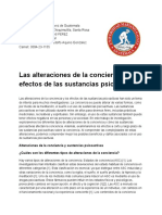 Las Alteraciones Psicoactivas