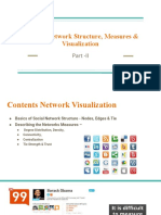 M2-Social Network Structure, Measures & Visualization-Part II