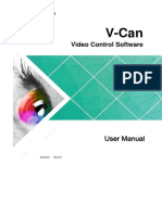 V Can Video Control Software User Manual V3.6.0
