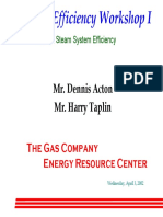 Boiler & Steam System Efficiency