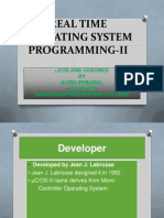 Real Time Operating System II