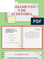 Fundamentos de Auditoria