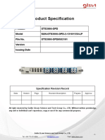 Ots3000 Opd Multi Channel Optical Power Detection Data Sheet 582101