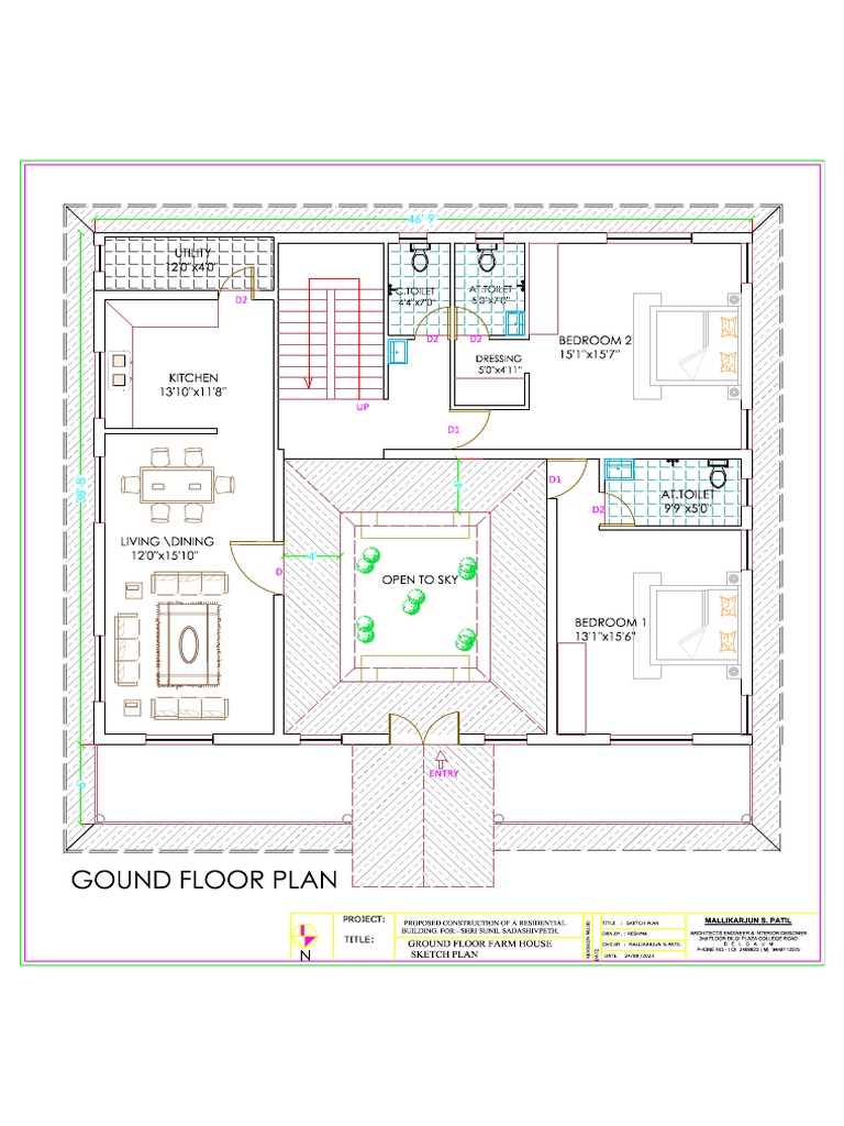 Ground Floor Farm House | PDF