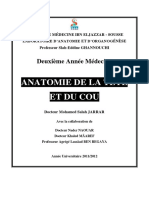 Anatomie Tete Et Cou Med2sousse