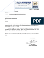 Surat Pengambilan Data Cuaca