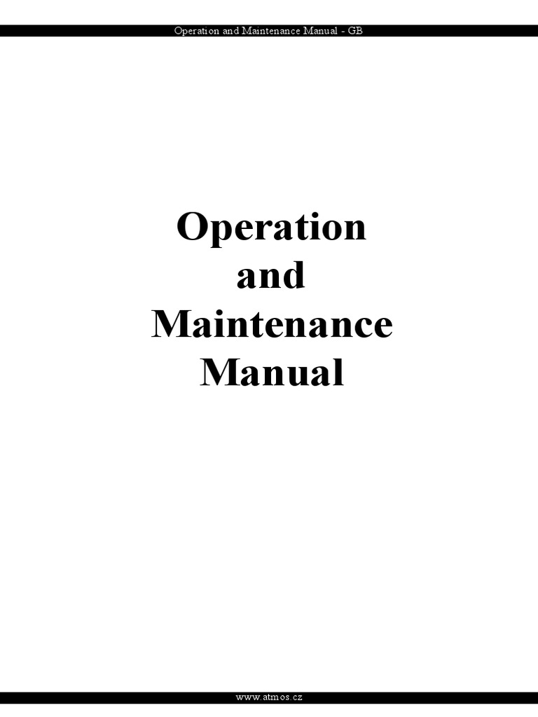 Pellet Burner Atmos A25 Operation Maintenance Manual PDF Chimney