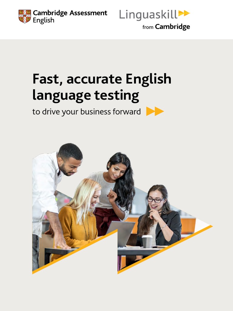 Linguaskill Brochure For Employers Pdf