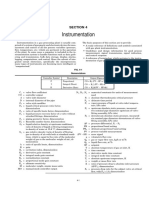 Instrumentation: Section 4