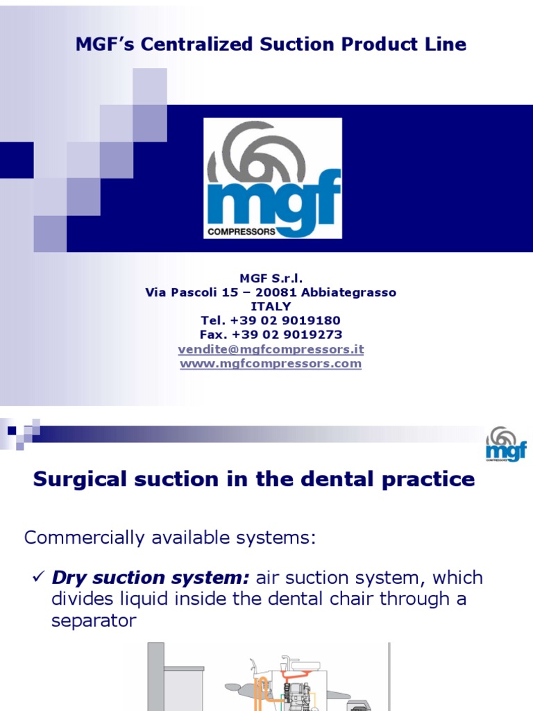 MGF Centralized Suction Training | PDF | Medical Device | Physical Sciences