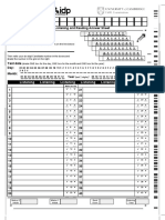 Listening Answer Sheet-12