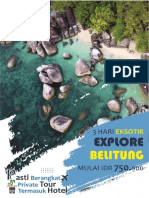 2022 - Explore Belitung 3D2N