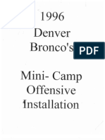 1996 Denver Broncos Install