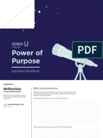 Activities Workbook - Power of Purpose