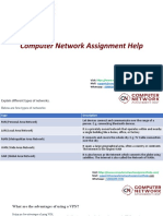 Unlock Success in Computer Network Assignments With Expert Assistance!