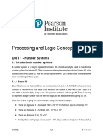 Processing and Logic