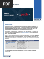 Xpath Cheat Sheet